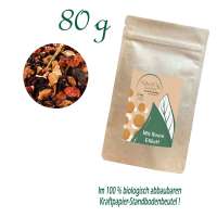Standbodenbeutel Medium Plus, Kraftpapier, aluminiumfrei, Inhalt 80 g