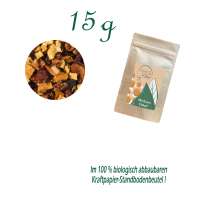 Standbodenbeutel Mini, Kraftpapier, Inhalt 15 g