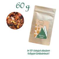 Standbodenbeutel Medium, Kraftpapier, Inhalt 60 g
