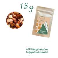 Standbodenbeutel Extra Small, Kraftpapier, Inhalt 15 g