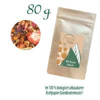Standbodenbeutel Medium Plus, Kraftpapier, aluminiumfrei, Inhalt 80 g