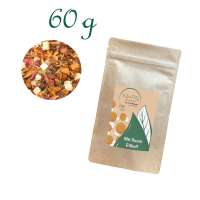 Standbodenbeutel Medium, Kraftpapier, aluminium, Inhalt 60 g