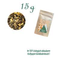 Standbodenbeutel Mini, Kraftpapier, Inhalt 15 g
