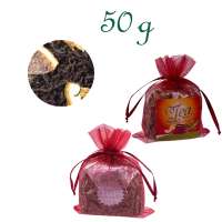 Organzabeutelchen mit Zugband, Inhalt 50 g