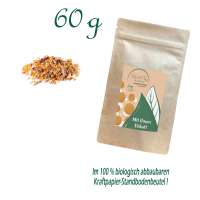 Standbodenbeutel Medium, Kraftpapier, Inhalt 60 g