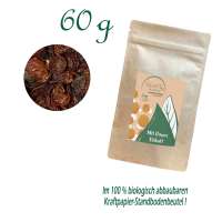 Standbodenbeutel Medium, Kraftpapier, Inhalt 60 g