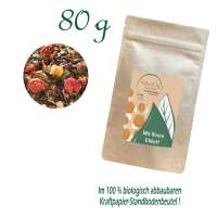 Standbodenbeutel Medium Plus, Kraftpapier, aluminiumfrei, Inhalt 80 g