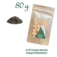 Standbodenbeutel Medium Plus, Kraftpapier, aluminiumfrei, Inhalt 80 g