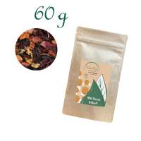Standbodenbeutel Medium, Kraftpapier, aluminium, Inhalt 60 g