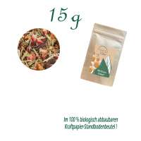 Standbodenbeutel Mini, Kraftpapier, Inhalt 15 g