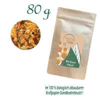 Standbodenbeutel Medium Plus, Kraftpapier, aluminiumfrei, Inhalt 80 g