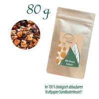 Standbodenbeutel Medium Plus, Kraftpapier, aluminiumfrei, Inhalt 80 g
