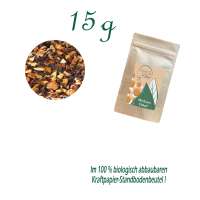 Standbodenbeutel Mini, Kraftpapier, Inhalt 15 g