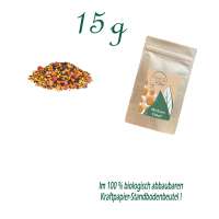 Standbodenbeutel Mini, Kraftpapier, Inhalt 15 g