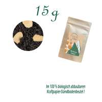 Standbodenbeutel Mini, Kraftpapier, Inhalt 15 g