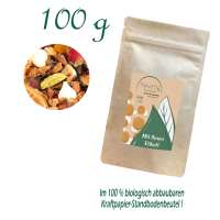 Standbodenbeutel Big, Kraftpapier, aluminiumfrei, Inhalt 100 g