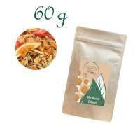 Standbodenbeutel Medium, Kraftpapier, aluminium, Inhalt 60 g