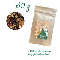 Standbodenbeutel Medium, Kraftpapier, Inhalt 60 g