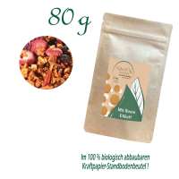 Standbodenbeutel Medium Plus, Kraftpapier, aluminiumfrei, Inhalt 80 g