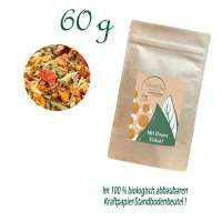 Standbodenbeutel Medium, Kraftpapier, Inhalt 60 g