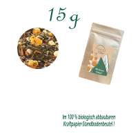Standbodenbeutel Mini, Kraftpapier, Inhalt 15 g