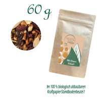 Standbodenbeutel Medium, Kraftpapier, Inhalt 60 g