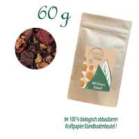 Standbodenbeutel Medium, Kraftpapier, Inhalt 60 g