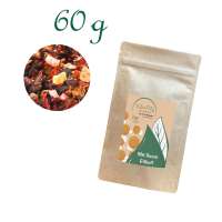 Standbodenbeutel Medium, Kraftpapier, aluminium, Inhalt 60 g
