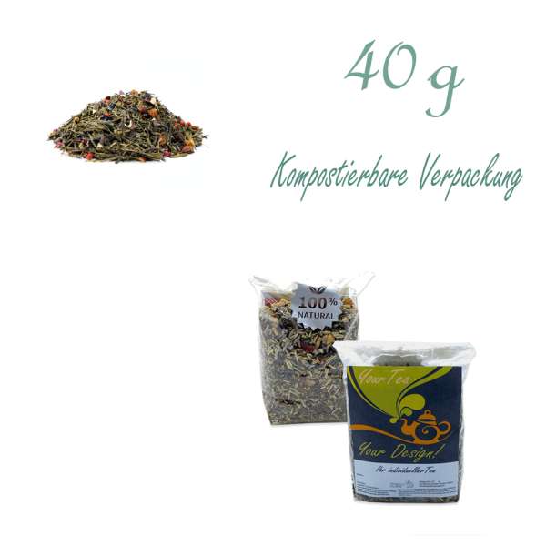 Grüner Tee Sencha Erdbeere-Trüffel DROWN IN TEA