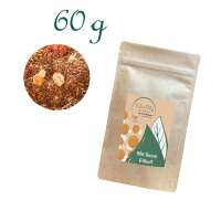 Standbodenbeutel Medium, Kraftpapier, aluminium, Inhalt 60 g