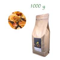 Bulk-Pack Flachbodenbeutel, Kraftpapier, Inhalt 1000 g