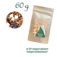 Standbodenbeutel Medium, Kraftpapier, Inhalt 60 g