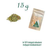 Standbodenbeutel Mini, Kraftpapier, Inhalt 15 g