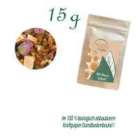 Standbodenbeutel Extra Small, Kraftpapier, Inhalt 15 g
