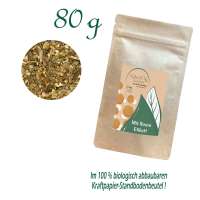 Standbodenbeutel Medium Plus, Kraftpapier, aluminiumfrei, Inhalt 80 g