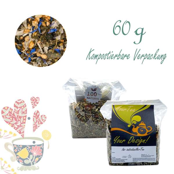Genmaicha Sage Blueberry Tee