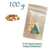 Standbodenbeutel Big, Kraftpapier, aluminiumfrei, Inhalt 100 g