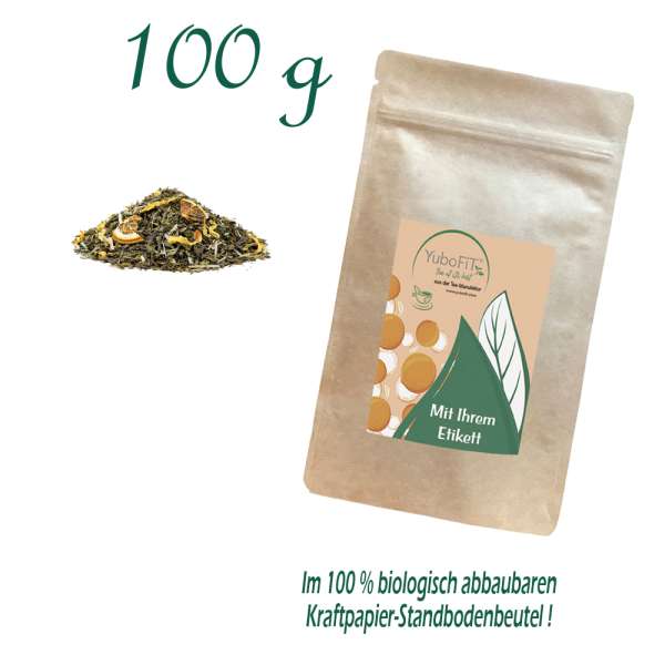 Sencha Zitrone mit Zitronenmelisse Tee