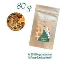Standbodenbeutel Medium Plus, Kraftpapier, aluminiumfrei, Inhalt 80 g