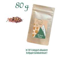 Standbodenbeutel Medium Plus, Kraftpapier, aluminiumfrei, Inhalt 80 g