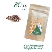Standbodenbeutel Medium Plus, Kraftpapier, aluminiumfrei, Inhalt 80 g