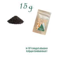 Standbodenbeutel Mini, Kraftpapier, Inhalt 15 g