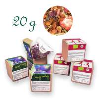 Faltschachtel, Recyclingkarton, Inhalt 20 g