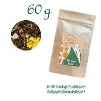Standbodenbeutel Medium, Kraftpapier, Inhalt 60 g