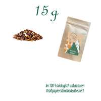 Standbodenbeutel Mini, Kraftpapier, Inhalt 15 g