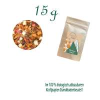 Standbodenbeutel Mini, Kraftpapier, Inhalt 15 g