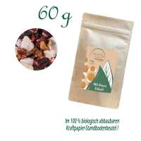 Standbodenbeutel Medium, Kraftpapier, Inhalt 60 g