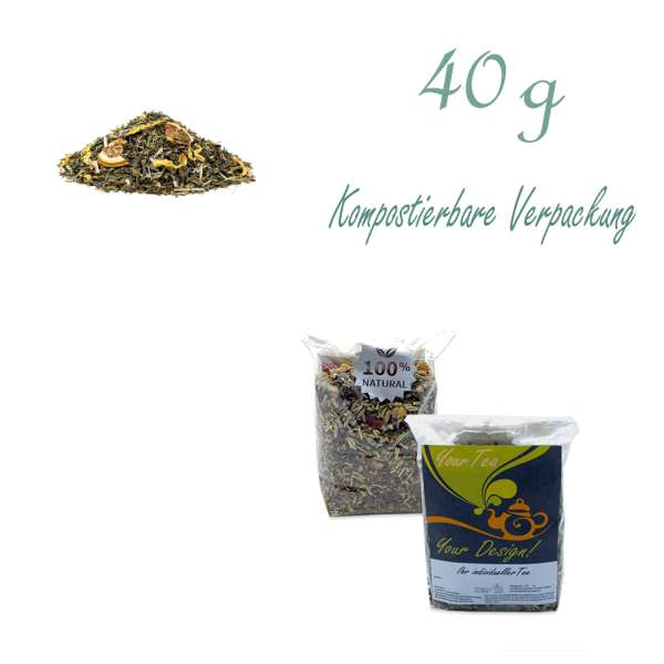Sencha Zitrone mit Zitronenmelisse Tee