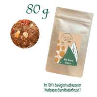 Standbodenbeutel Medium Plus, Kraftpapier, aluminiumfrei, Inhalt 80 g