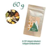 Standbodenbeutel Medium, Kraftpapier, Inhalt 60 g